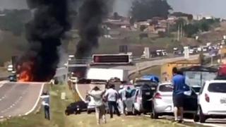 Brasil: Cinematográfico robo en aeropuerto de Sao Paulo deja 3 atacantes muertos | VIDEO