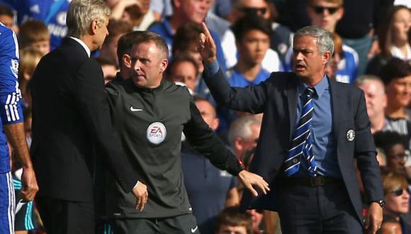 Mourinho: "Wenger fue a presionar al árbitro y no me gustó"