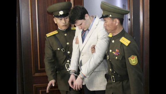 Otto Warmbier: Ex funcionario de Estados Unidos confirma que firmó factura por US$2 millones por tratamiento médico de joven preso en Corea del Norte. (AP).