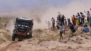 La impresionante partida de la octava etapa en el Dakar 1987