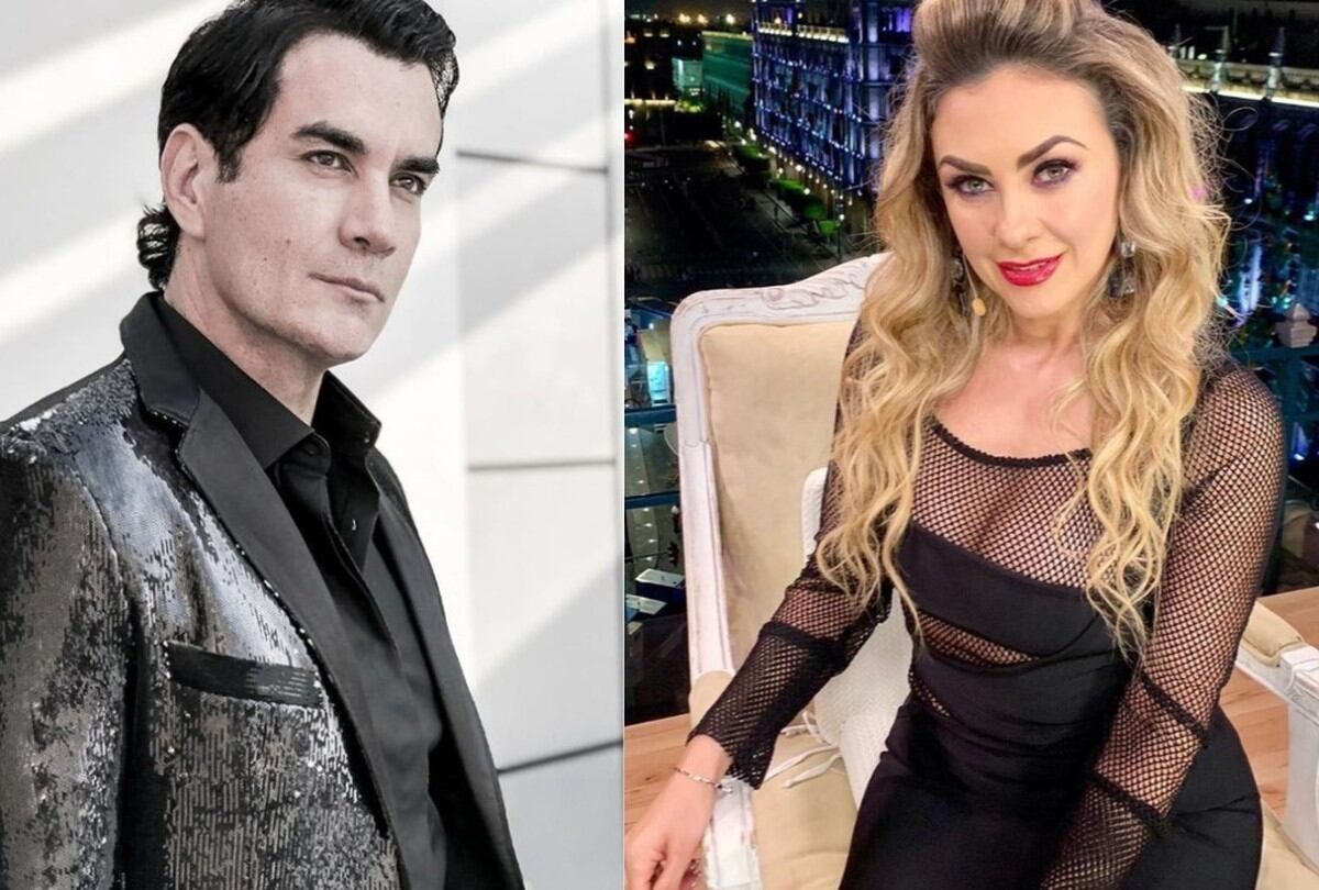 Aracely Arámbula le robó un beso a Aracely Arámbula, su compañera de reparto en "La Doña 2". (Foto: Instagram)