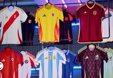 ¿Cómo lucen todas las camisetas de las selecciones que disputarán la Copa América 2024?