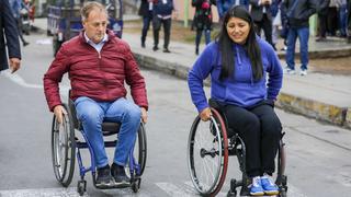 Jorge Muñoz y el reto #PonteEnMiSilla: ¿cómo le fue al usar una silla de ruedas?