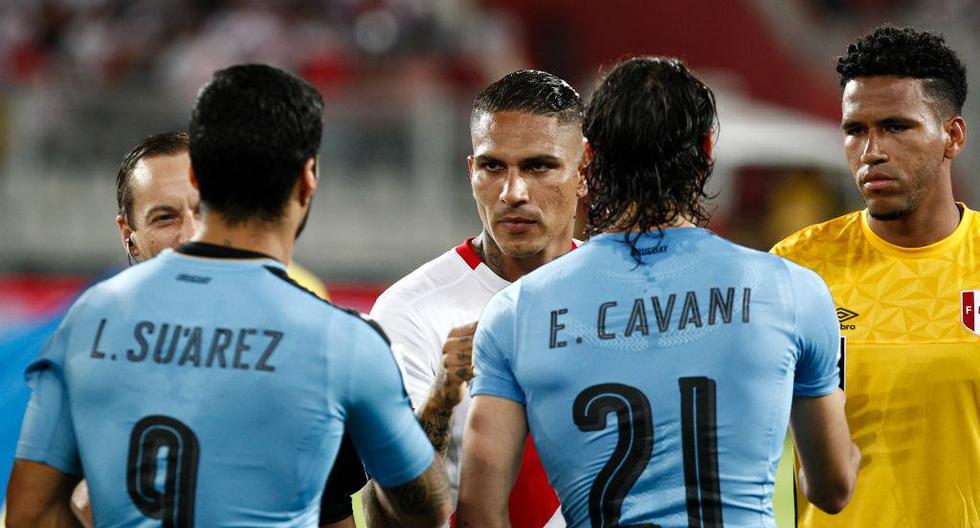 Luis Suárez llenó de elogios a Jefferson Farfán y Paolo Guerrero, referentes de la selección. | Foto: Getty