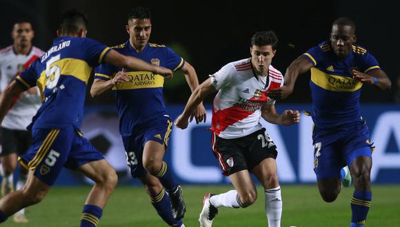 River Plate y Boca Juniors se enfrentarán en el Estadio Monumental. (Foto: AFP).