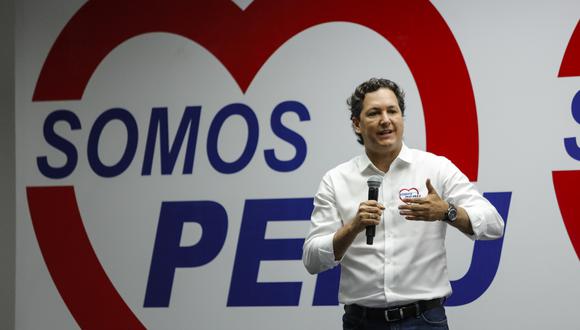 Daniel Salaverry, candidato presidencial por Somos Perú, saludó decisión del JNE de que Martín Vizcarra continúe en carrera. (Foto: GEC)
