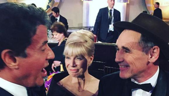 Sylvester Stallone felicitó así al actor que le quitó el Oscar
