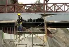 Barranco: cierre parcial de la Costa Verde por puente dañado tras choque de tráiler