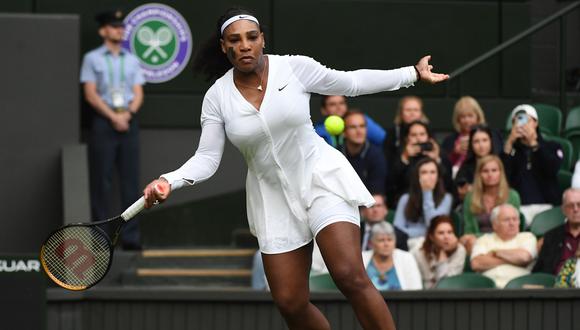 Serena Williams fue eliminada en la primera ronda de Wimbledon. (Foto: EFE)