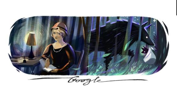 Alfonsina Storn representada por Google. (Foto: Doodle)