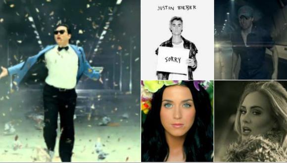 Los videos musicales más vistos en la historia de YouTube