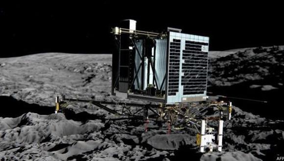 El robot Philae cumplirá su primer año posado en un cometa