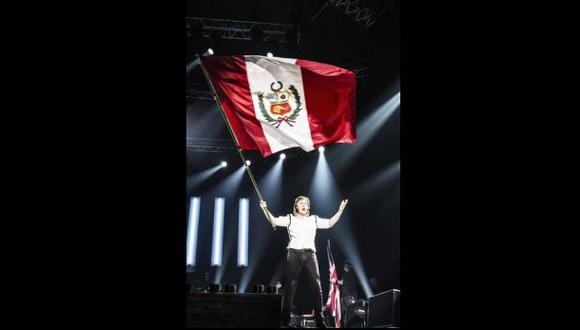 Paul McCartney tuiteó tras show en Lima: "¡Qué gran noche!"