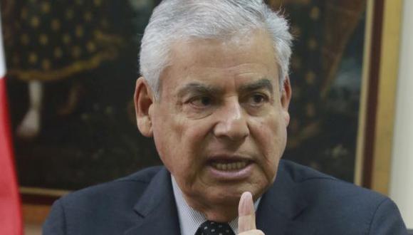 Villanueva reconoce que no hubo revisión exhaustiva antes de que el gobierno saludara la aprobación de las reformas. (Foto: Miguel Bellido/El Comercio)