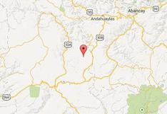 Ayacucho: Sismo de 4 grados se produjo sin ser percibido