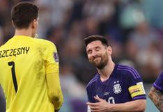 Szczesny revela la conversación que tuvo con Messi:  “Le aposté 100 euros a que el árbitro no iba a dar penal”