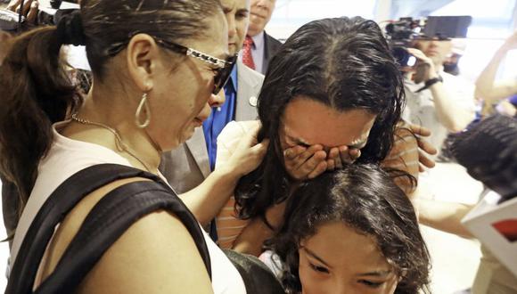 Esposa de veterano y madre de dos hijas estadounidenses es deportada a México (Foto: AP)