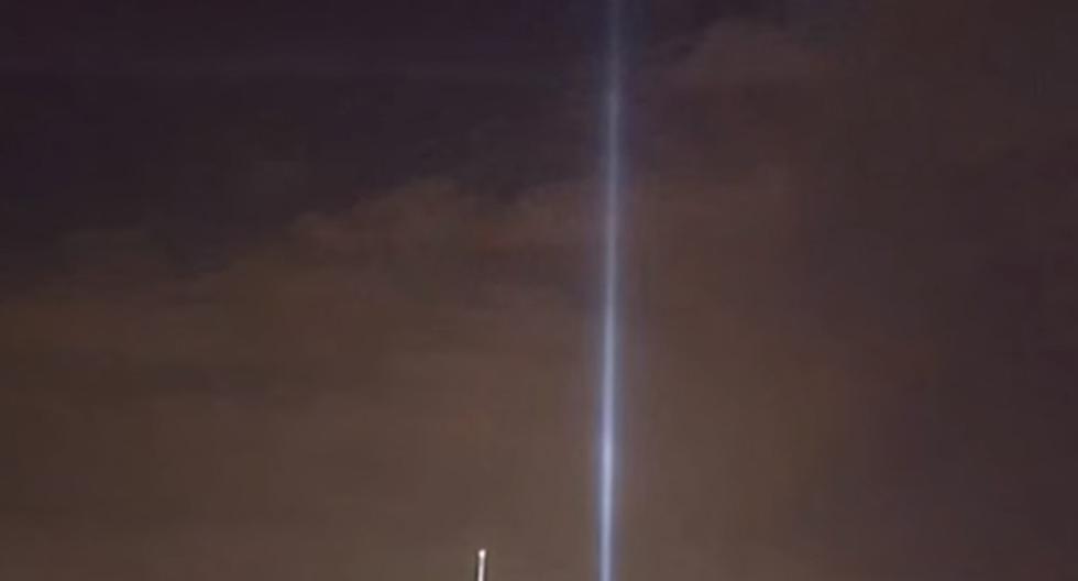 Un supuesto ángel apareció encima del lugar donde estaban las torres gemelas el 11 de setiembre.
