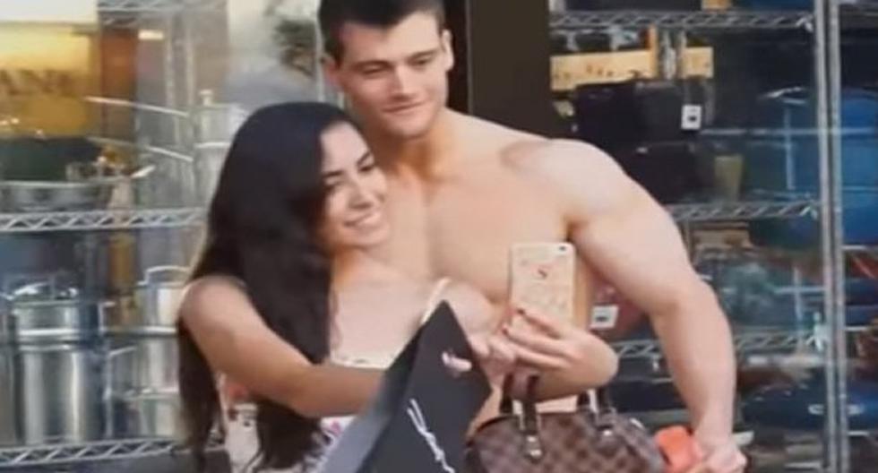 Mujeres quedan en shock al ver hombre musculoso. (Foto: Captura YouTube)