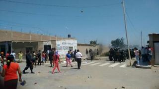 Violento desalojo en Lambayeque dejó una decena de heridos