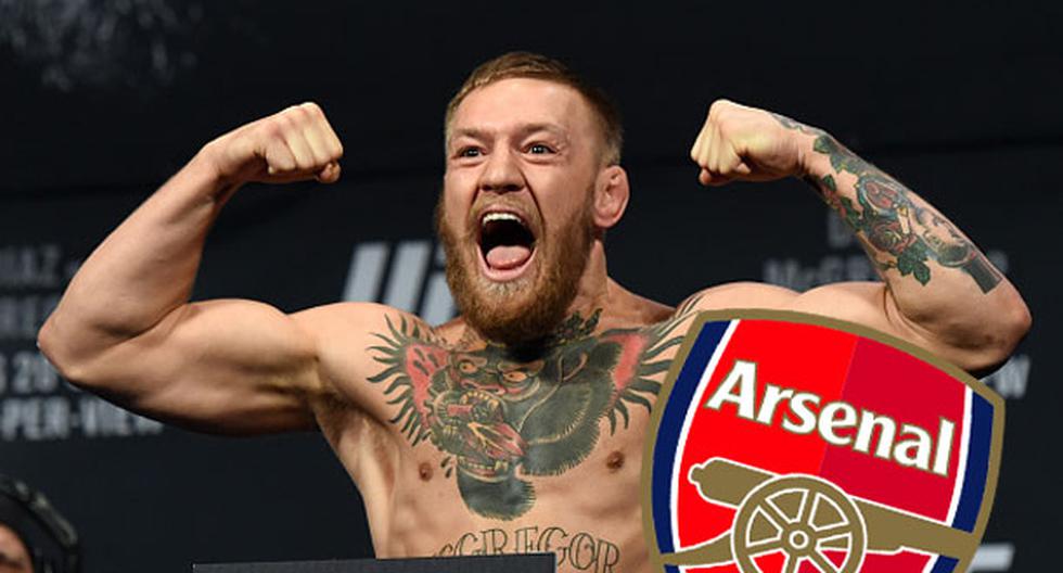Jugador del Arsenal retó a Conor McGregor para una pelea dentro del octágono | Foto: Getty