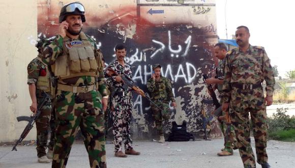 Miembros del Ej&eacute;rcito de Iraq que combaten contra el Estado Isl&aacute;mico en Kirkuk. (AFP)