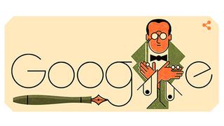 Abraham Valdelomar cumple 131 años del nacimiento y Google lo festeja con este doodle