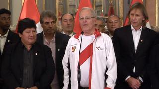 PPK recibió a la selección peruana en Palacio de Gobierno [VIDEO]