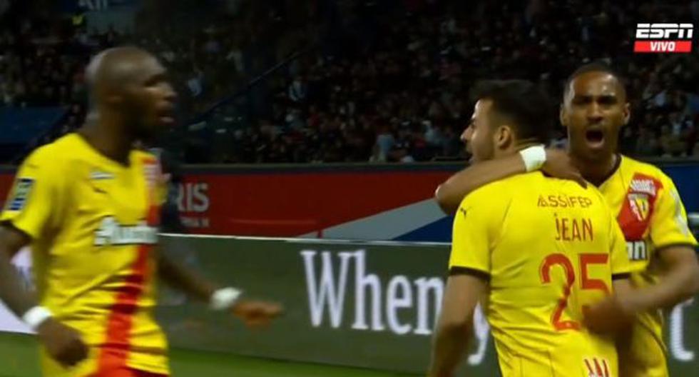 He tied it with one less: Corentin Jean scored the 1-1 in PSG vs.  Lens |  VIDEO