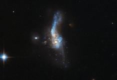 NASA observa en primera fila colisión de galaxias