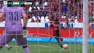 Dos asistencias de Edison Flores: ‘Orejas’ participó en dos goles de Atlas vs. Cruz Azul | VIDEO