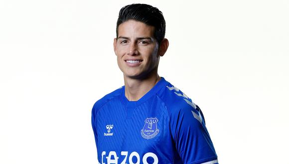 James Rodríguez firmó por el Everton de la Premier League | Foto: @Everton