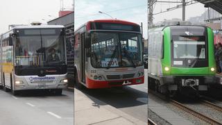 Metropolitano, Metro de Lima y corredores usarán el mismo boleto
