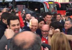 YouTube: hinchas del Sevilla se volvieron locos al ver a Jorge Sampaoli