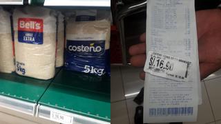 Chorrillos: denuncian que supermercado cobraba precios distintos a los que aparecen en anaqueles