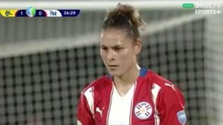 Magia de gol: Jessica Martínez consiguió una anotación de lujo en el Paraguay vs. Colombia | VIDEO
