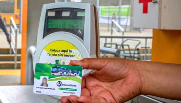 Las tarjetas preferenciales del Metropolitano, Lima Pass y de la Línea 1 tienen la misma vigencia de 12 meses que el carné universitario. Foto: ATU