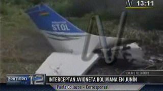 Junín: vigilan zona del Vraem donde narcos incendiaron avioneta