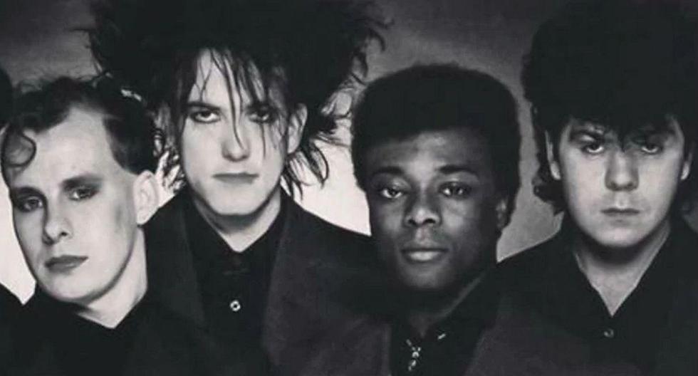 El ex baterista de The Cure, Andy Anderson, es el tercero de izquierda a derecha. (Foto: Instagram)