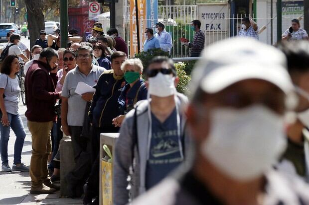 Chile es el segundo más afectado por la pandemia global de la región, con más de 5 mil casos confirmados y cerca de 60 fallecidos (Foto: EFE)