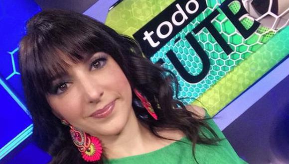 Carolina Salvatore conduce un programa deportivo en TV Perú. (GEC)