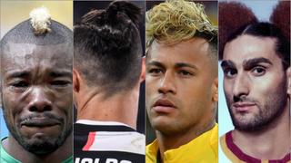 Unos más feos que otros: mira los 15 peinados más extravagantes de los futbolistas [FOTOS]