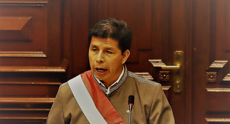 Pedro Castillo acudió al Congreso para presentar sus descargos frente a la moción de vacancia (Foto: Presidencia)