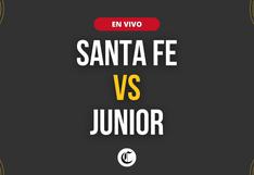 Santa Fe vs. Junior en vivo televisado: horarios, dónde verlo, alineaciones y apuestas