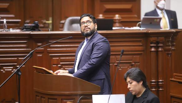 Ministro de la Producción, Eduardo Mora, sustentó las inversiones del sector para el próximo año (Foto: Congreso de la República)