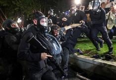 Georgia: la policía reprime manifestación contra controvertida “ley de agentes extranjeros”
