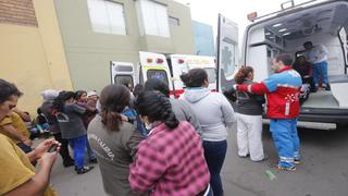 Chorrillos: bomberos controlaron fuga de gas en fábrica textil