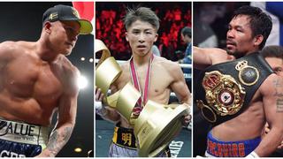 ‘Canelo’, Pacquiao, Inoue y todos los nominados al mejor boxeador del año 2019