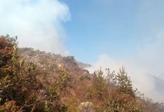 Desde el jueves se reportaron al menos 12 incendios forestales en Cajamarca