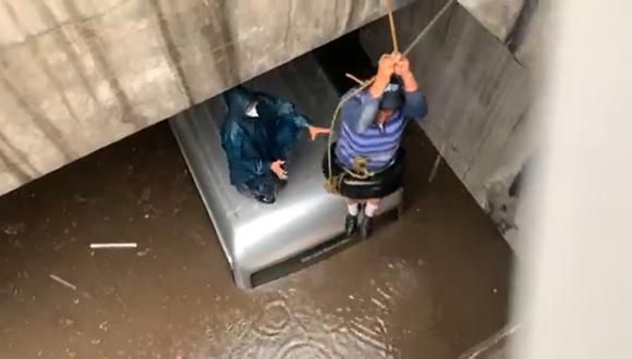 Felizmente no hubo heridos a causa del incidente. (Foto: EPA Noticias / Marcelo Castro Moran)